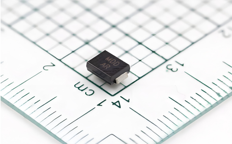 How do you choose between SMA, SMB, and SMC packaged TVS diodes?