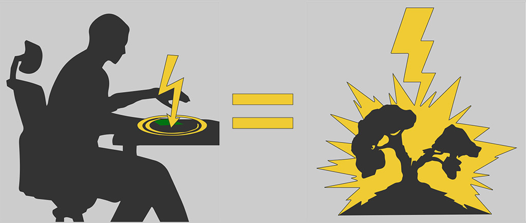 小至电路放电，大至闪电，都是ESD静电放电现象